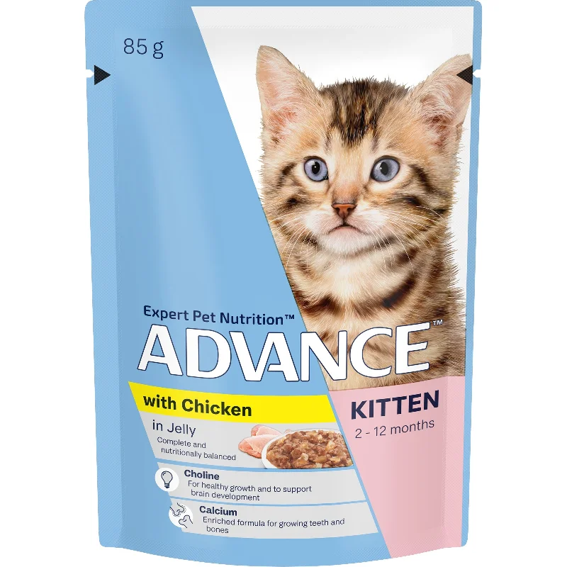 Advance Chicken in Jelly Kitten Wet Food 85g