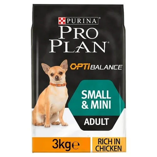 Pro Plan Small & Mini Breed Optibalance Adult Dog Food with Chicken 3kg