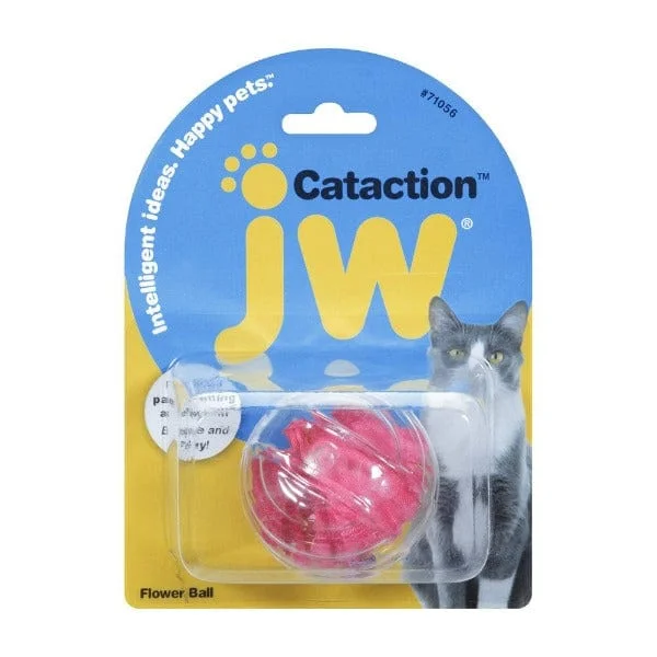 JW Cataction Flower Ball Cat Toy