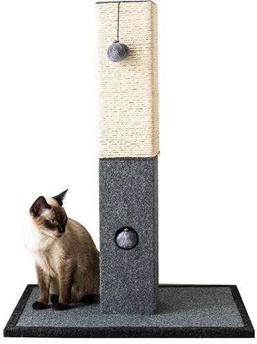 - Cat scratching board toy recommendationsNatural Minimalist Cat Tree Cat Scratching Post with Natural Sisal Rope and Toys