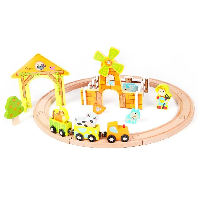 - Environmentally friendly pet toy recommendationsClassic World Toys Farm Train Set