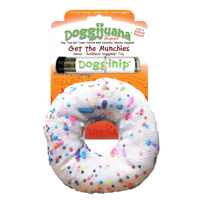 - Travel pet toy recommendationsGet the Munchies Refillable Donut Toy by SmarterPaw®