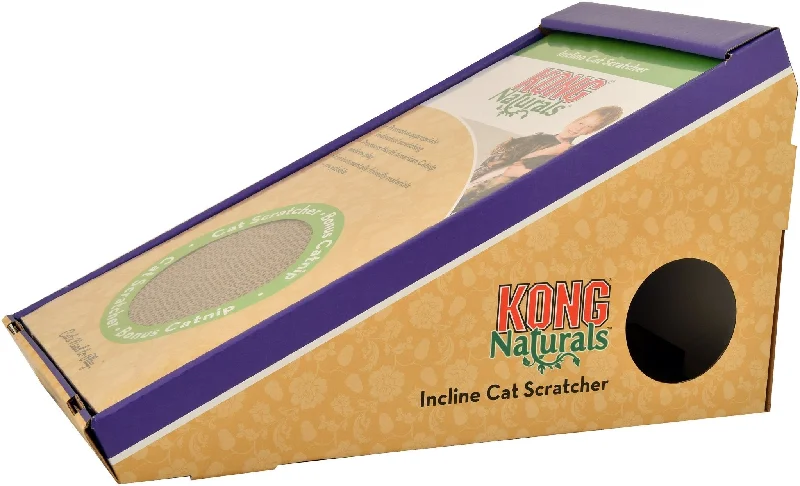 - Pet toy DIY tutorialsKONG Naturals Incline Scratcher w/ Toy