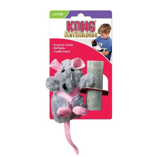 - Wooden pet toy recommendationsKONG Refillables Rat Cat Toy