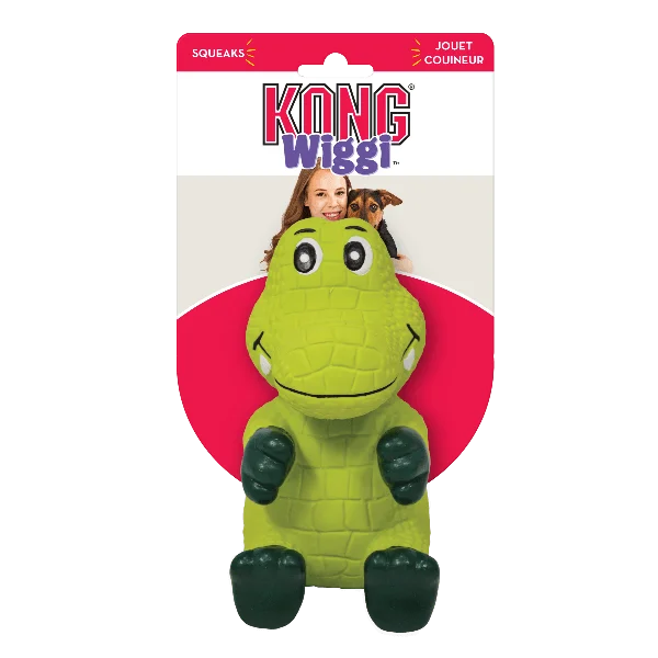 - Environmentally friendly pet toy recommendationsKONG Wiggi Alligator Dog Toy