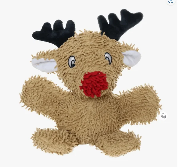 - Bird toy recommendationsMighty Microfiber Ball Reindeer, Holiday Squeaky Dog Toy