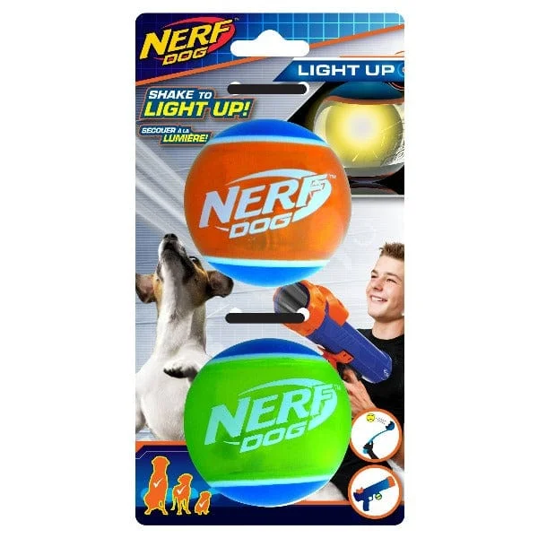 - Indoor pet toy recommendationsNerf Dog LED TPR Tennis Ball Toy