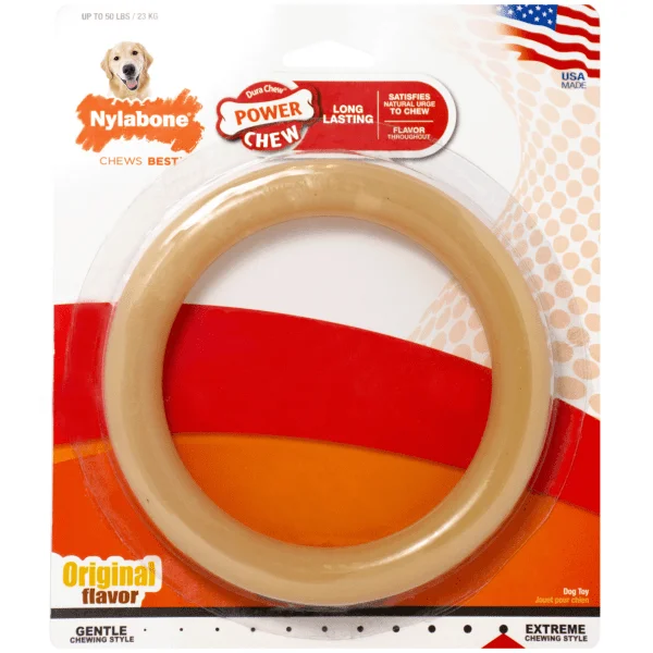 Pet toysNylabone Power Chew Ring Dog Chew Toy