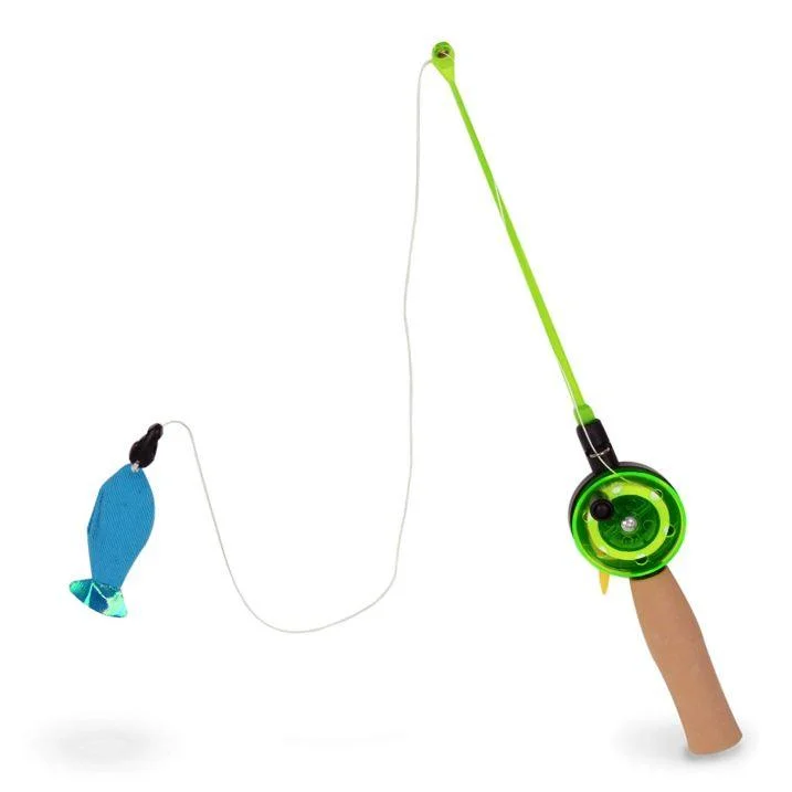 - Precautions for using pet toysOur Pet's Fishing Rod Wand with Fish Cat Toy