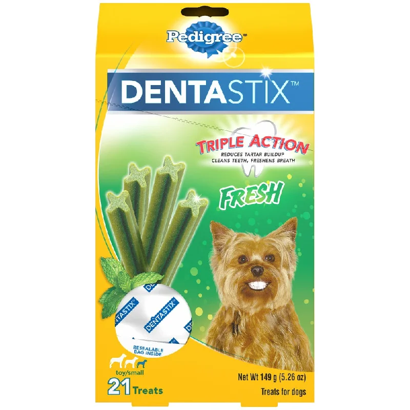 Pedigree Fresh Dentastix Dog Treats for Small and Toy Breeds