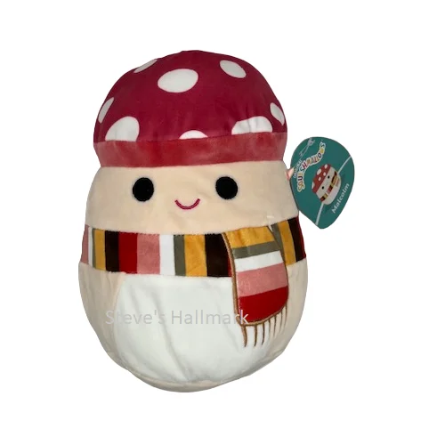 - Parrot toy selectionSquishmallow Fall Harvest Malcolm the Mushroom with Scarf 7.5" Stuffed Plush by Kelly Toy