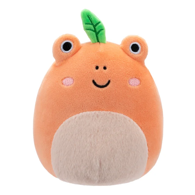 - Natural rubber pet toysSquishmallow Fatima the Peach Frog with Fuzzy Belly 5" Stuffed Plush by Kelly Toy