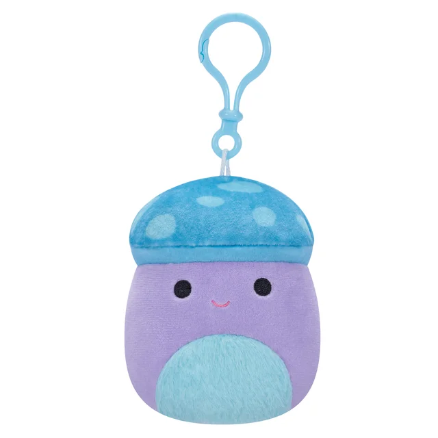 - Precautions for using pet toysSquishmallow Pyle the Purple and Blue Mushroom With Fuzzy Belly 3.5" Clip Stuffed Plush by Kelly Toy