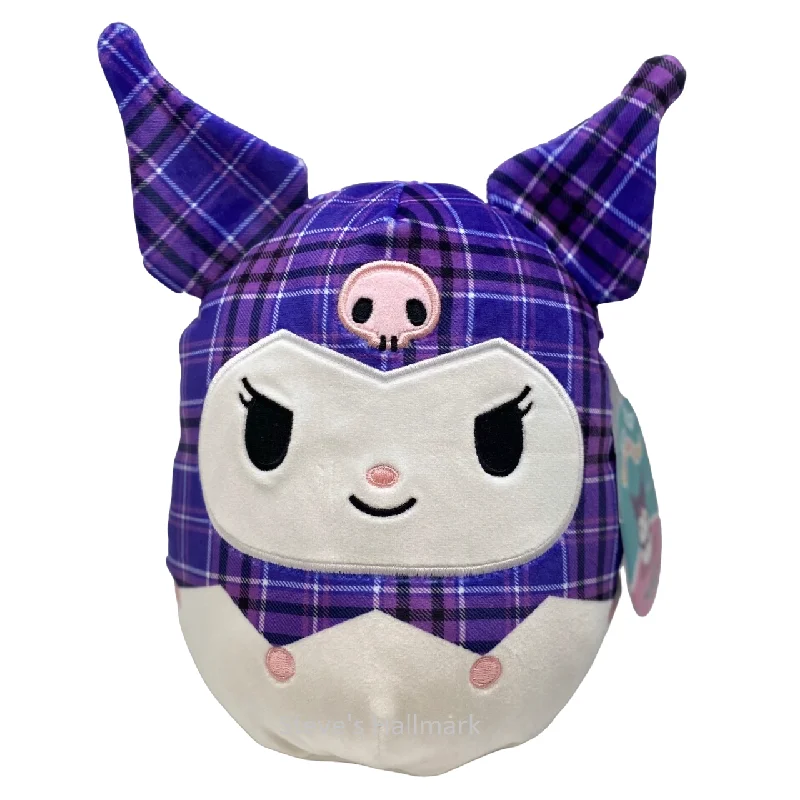 - Plush pet toy selectionsquishmallow-sanrio-kuromi-in-purple-plaid-8-stuffed-plush-by-kelly-toy