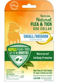 TROPICLEAN NATURAL* FLEA & TICK REPELLENT COLLAR FOR SMALL DOGS