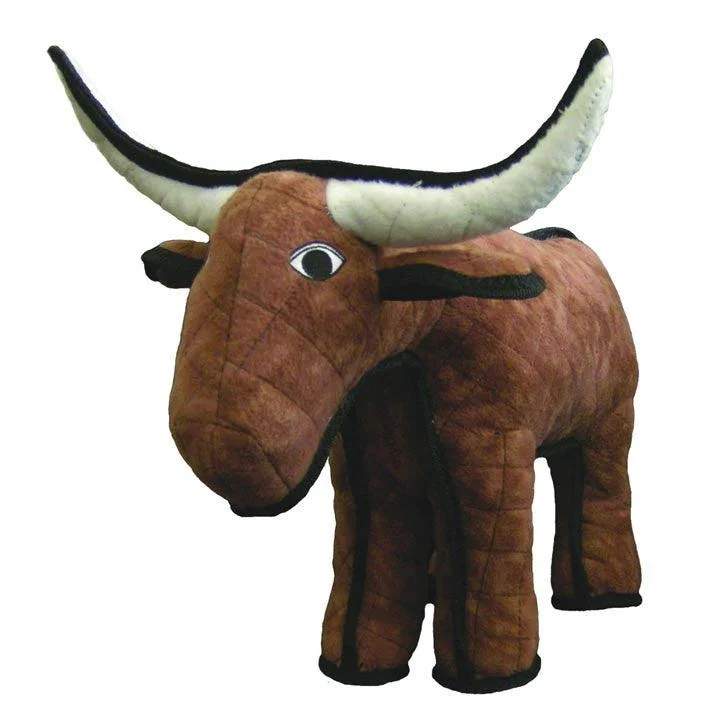 - Brand XX dog toy reviewsBevo the Bull of the Barnyard Collection Dog Toy from Tuffy