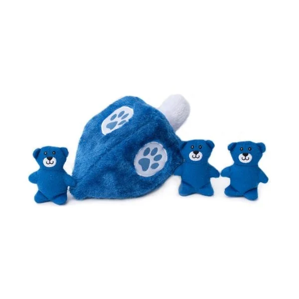 - Toys suitable for multi-pet familiesZippyPaws Hanukkah Zippy Burrow Dreidel Hide and Seek Puzzle Dog Toy