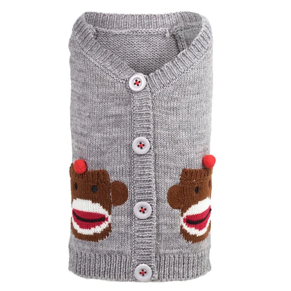 Sock Monkey Dog Sweater