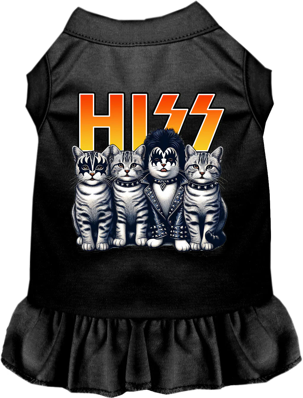 Hiss Kitties Pet Dress in Many Colors